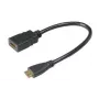 HDMI laidas Akasa AK-CBHD10-25BK 0,25 m