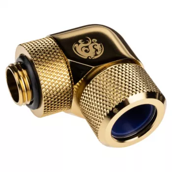 Jungiamoji detalė vamzdeliams BitsPower BP-TBE90RMLA14, žalvarinė, 14 mm skersmens, kompiuterio aušinimui