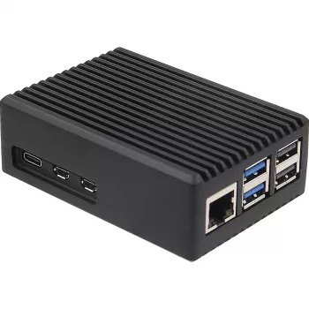 INTER-TECH ODS-739 dėklas Raspberry Pi 5 — kompaktiškas apsauginis korpusas