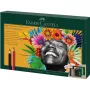 Faber-Castell Polychromos & Pitt Graphite Matt rinkinys 48 vnt., aliejiniai pieštukai, įvairiaspalviai
