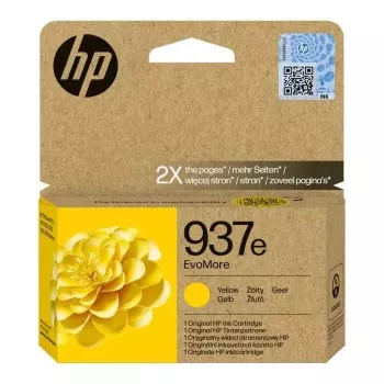 Originali HP 937e EvoMore geltona rašalo kasetė (4S6W8NE)