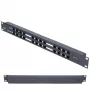 Extralink PoE Injector 12 prievadų 12x 100Mb/s RJ45, montuojamas į stelažą