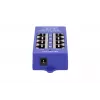 Extralink Gigabit 4 prievadų PoE injektorius, 4x 1000 Mb/s RJ45, 48 V, mėlynas/juodas