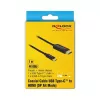 Laido adapteris DeLOCK 84904 USB Type-C į HDMI 1m Juodas