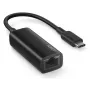 Aukey CB-A30 USB-C į Gigabit RJ45 eterneto adapteris 10/100/1000 Mbps, USB 3.0, aliuminis, LED indikatoriai