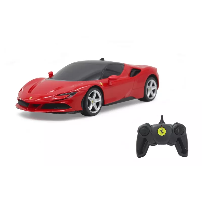 Radijo bangomis valdomas automobilis Jamara Ferrari SF90 Stradale 1:24