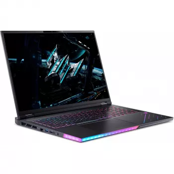 Nešiojamas kompiuteris Acer Predator Helios 18 PH18-73-93YX — Intel Core Ultra 9 275HX, 18 colių WQUXGA 3840×2400, 64 GB DDR5, 2 TB SSD, NVIDIA GeForce RTX 5090, Windows 11 Pro, juodas