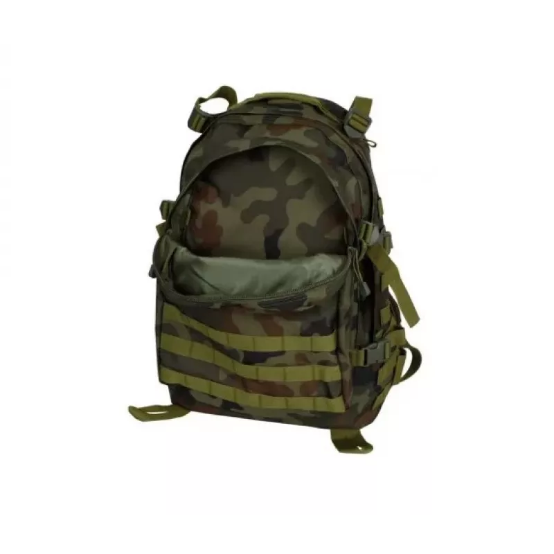 Taktinė kuprinė GFC GFT 3-Day Assault Pack wz.93 Forest Panther – 20 L, nailonas, krūtinės diržas, juosmens diržas
