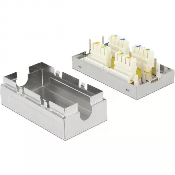 Tinklo jungiamoji dėžutė DeLOCK 86419 Cat6 Metalinė