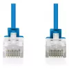 Pataisinis kabelis CAT6 U-UTP 1,5 m, DIGITUS, plonas, juodas