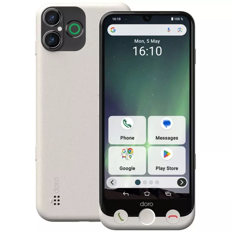 Išmanusis telefonas Doro Aurora A30 6,1 colio 6 GB 128 GB Baltas