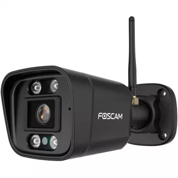 Foscam V8P lauko belaidė WiFi kulkinė IP kamera — juoda, 1080P, naktinis matymas
