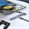Qoltec 53790 USB-C 3.1 5in1 adapterio šakotuvas | USB-C PD | USB-C | 2x USB 2.0 | USB 3.0