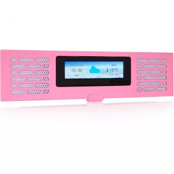LCD skydelio rinkinys Thermaltake AC-067-OOANAN-A1 Mini Tower Pink 5V 14W