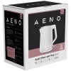 AENO EK2 elektrinis virdulys: 1850-2200 W, 1,5 l, Strix, dvigubos sienelės, neįkaitantis korpusas, automatinis išsijungimas, apsauga nuo virimo be vandens