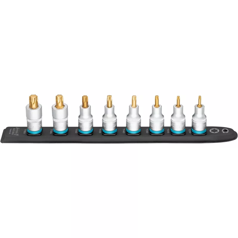 Hazet 992T-SR/8 trumpųjų Torx antgalių rinkinys 8 vnt. T20–T60