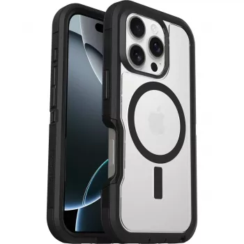 OtterBox Defender Series XT dėklas su MagSafe, skirtas Apple iPhone 16 Pro, juodas (77-96112)