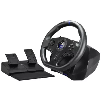 Vairo ir pedalų rinkinys Subsonic SV750 juodas 270° sukimosi kampas USB