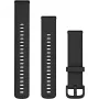 Garmin 010-12932-64 juodas silikoninis laikrodžio dirželis