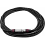 PSSO XLR laidas 3 kontaktų, 10 m, juodas, Neutrik jungtys