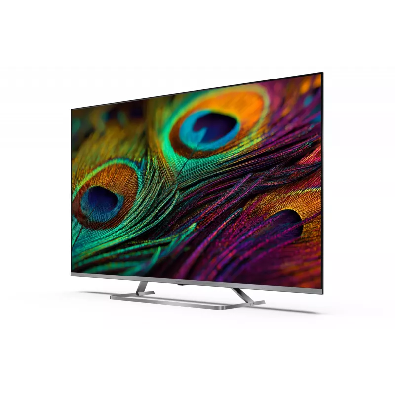 Sharp 4K QLED MiniLED TV 50JP7265E | 50 colių | Smart TV | Google TV | UHD | Sidabrinis