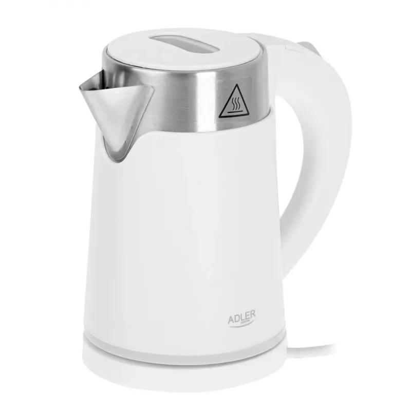 Virdulys Adler AD 1372W – 0,6 L, 800 W, nerūdijančio plieno korpusas, liečiamasis valdymas