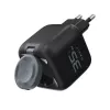 Keliautojas GaN įkroviklis Havit UC250 A-EU 35W 20V 1xUSB-C 0.7m juodas