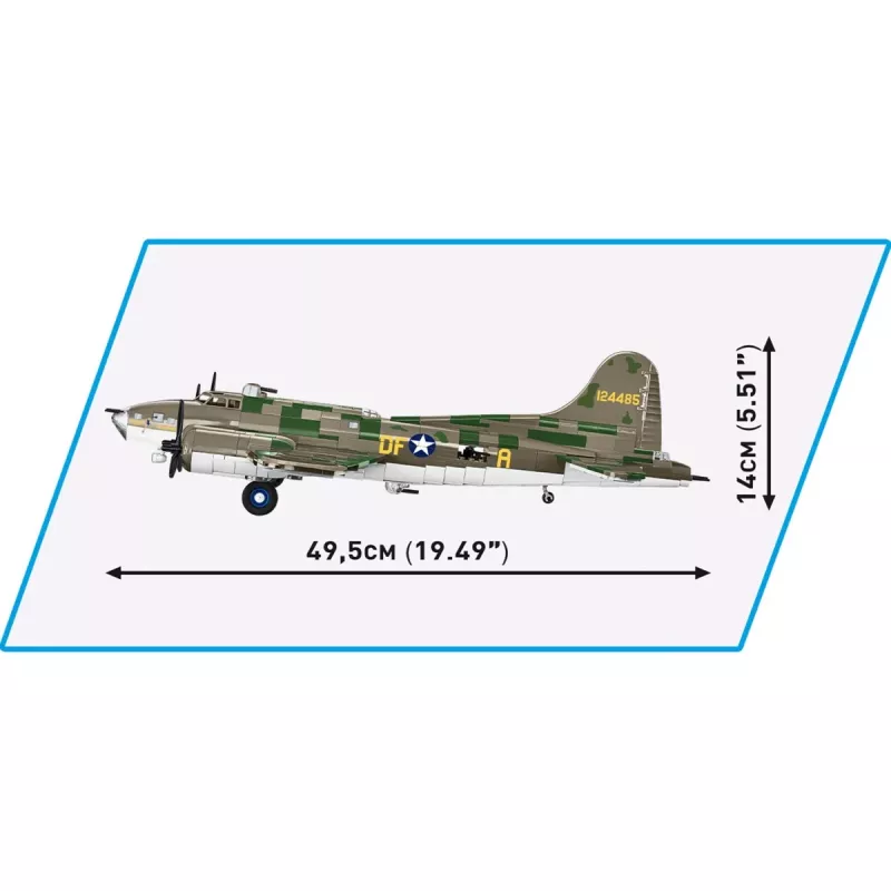 Konstrukcinis modelis Cobi Boeing B-17F Flying Fortress Memphis Belle Executive Edition