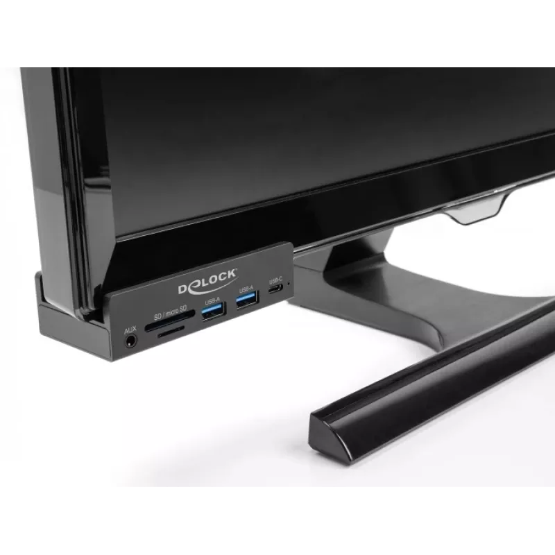 DeLOCK 64285 USB 2.0 tipo A šakotuvas 5000 Mbit/s juodas
