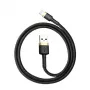 Baseus Cafule kabelis USB Lightning 1.5 A 2 m (auksinis/juodas)