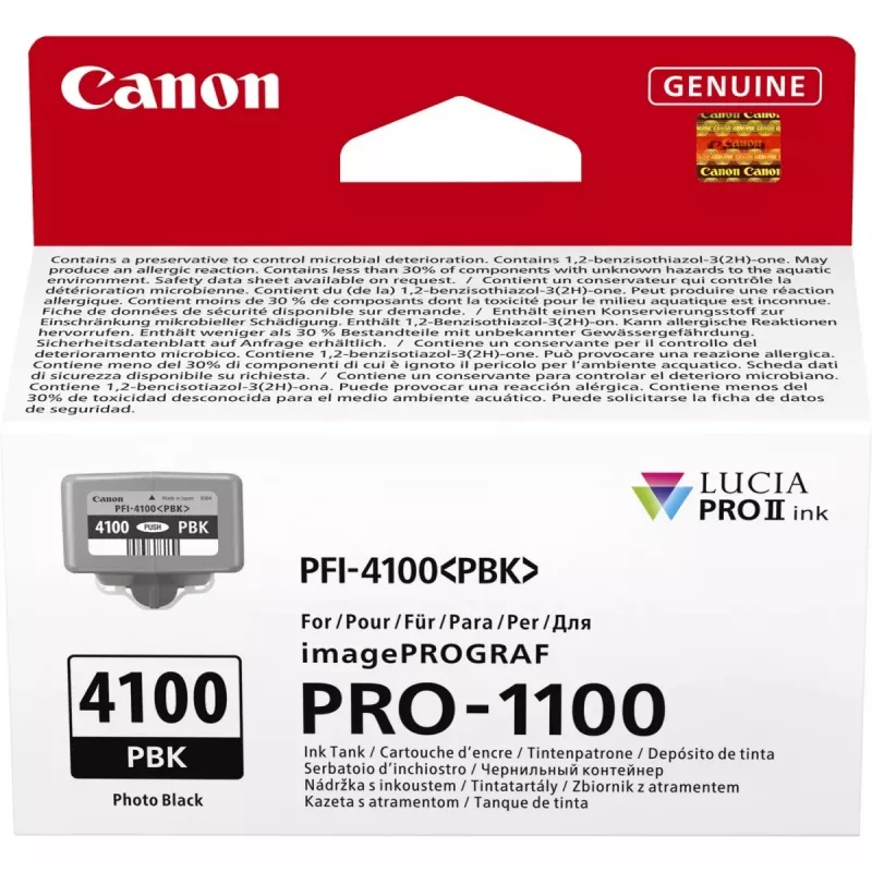 Canon LUCIA PRO II kasetė 1 vnt. Originalus Standartinės talpos Foto juoda