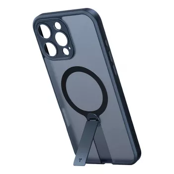 Torras Pstand Spin dėklas, skirtas iPhone 16 Pro (Juoda)