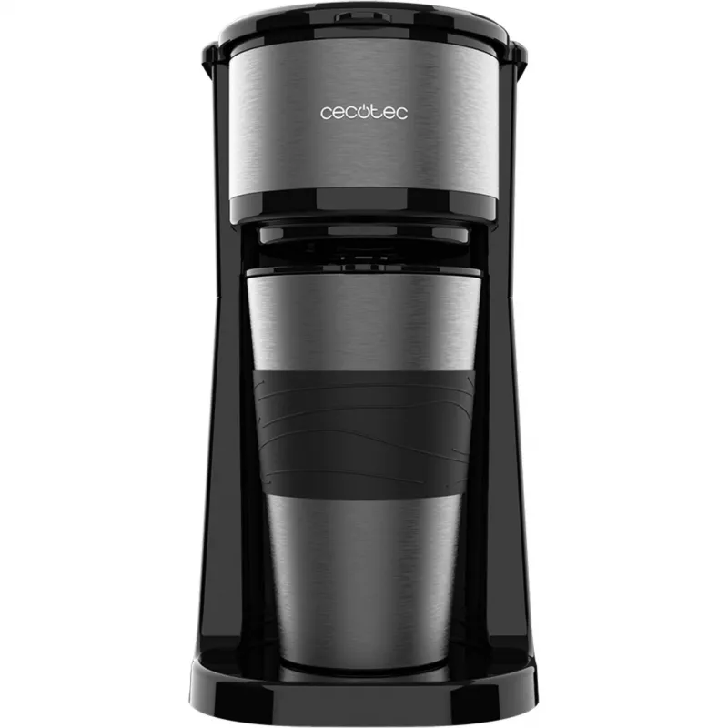 Filtro kavos virimo aparatas Cecotec Coffee 66 Drop & Go, 700 W, juodas/nerūdijantis plienas