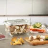 Caso Glass Vakuuminis Indas su Plastikiniu Dangteliu | VacuBoxx Stainless Steel XL | Skaidrus