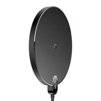 Belaidis įkroviklis Baseus CCED000001 ausinėms ir išmaniesiems telefonams, juodas
