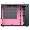 Jonsplus MATX Handle Case Z20 Black-Pink – Mini/Micro/Flex-ATX korpusas su nešimo rankena