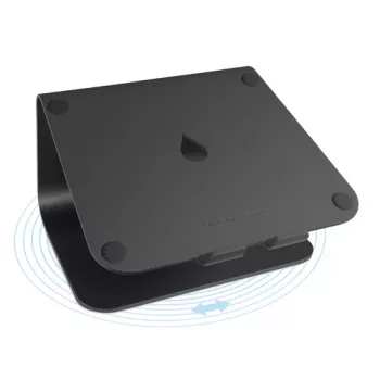Rain Design mStand360 stovas, skirtas MacBook/Pro, nešiojamam kompiuteriui, juodas