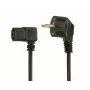 Maitinimo laidas su kampu VDE 1,5m / PC-186A-VDE1B-1.5M GEMBIRD