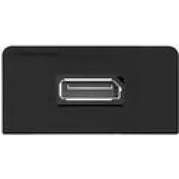 Kindermann 7457 000 588 DisplayPort lizdas, antracito spalvos plastikas