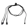 Vidinis maitinimo kabelis Alphacool 18602 0.6 m 3 kontaktų tiesus