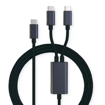 ROLINE USB-C laidas - USB 2.0, 1.85 m, 100 W, juodas (11.02.8308)
