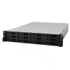 Synology RX1217 – 2U 12 vietų plėtinio blokas 12x 3,5/2,5 colio HDD/SSD 88 x 430,5 x 664 mm 12,7 kg 500 W