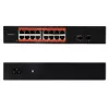 Tinklo jungiklis QOLTEC 52364 — Gigabit Ethernet PoE 16xRJ45, 2xSFP