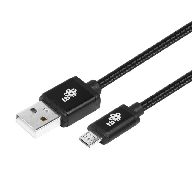 TB Micro USB - USB 1,5 m laidas juodas (AKTBXKU2SBA150B)