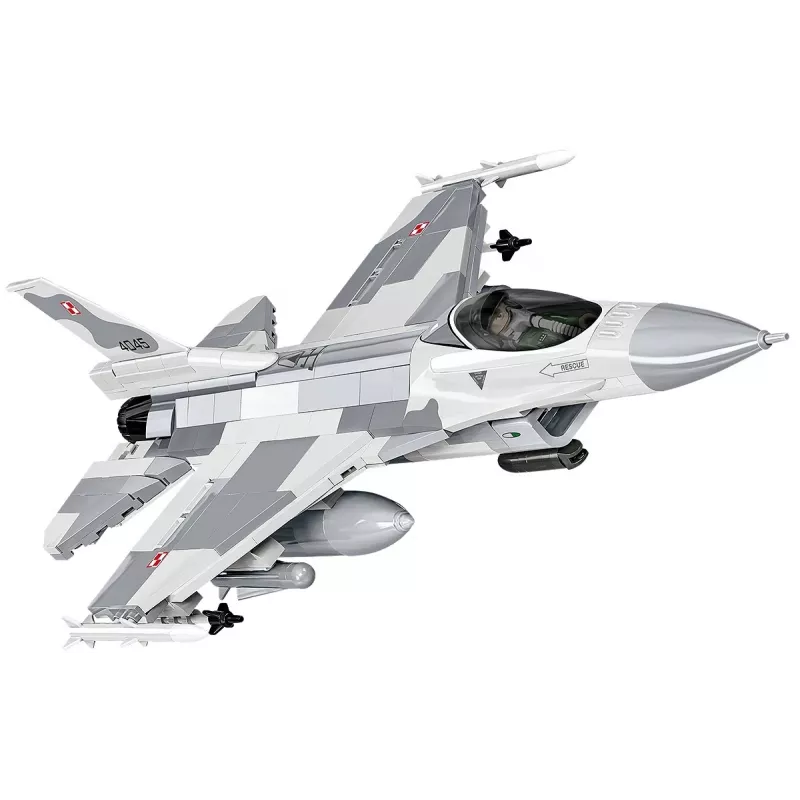 Konstruktorius Cobi F-16C Fighting Falcon — 463 dalys, mastelio modelio konstravimo rinkinys