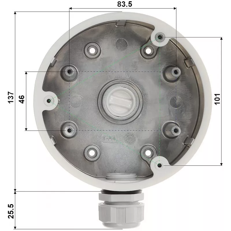 Tvirtinimo laikiklis Hikvision DS-1280ZJ-PT6