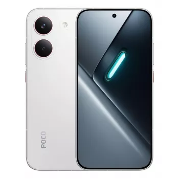 Išmanusis telefonas POCO X8 Pro — 6,59 colio (16,7 cm), Dimensity 8500 Ultra, 12 GB RAM, 512 GB, 50 MP dviguba kamera, 6500 mAh, Dual SIM, Baltas
