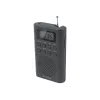 Nešiojamas radijo imtuvas Muse M-03 R su FM PLL derinimu, LCD ekranu, išorine antena, juodas