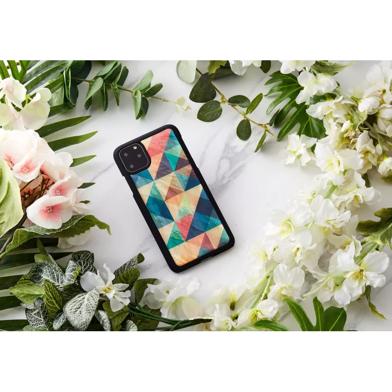 Apsauginis dėklas iKins iPhone 11 Pro Max — Mosaic Black