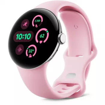Google Pixel Watch 3 - 41 mm - Aliuminis Sidabrinis poliruotas